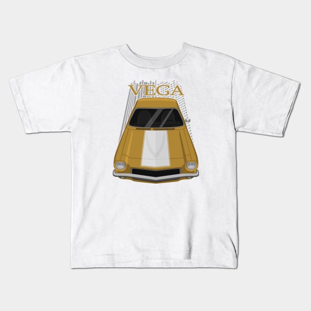 Chevrolet Vega GT 1971 - 1973 - gold Kids T-Shirt by V8social